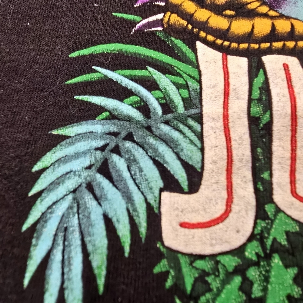 VTG 90'S JURASSIC PARK PROMO FILM 1993 TEE SHIRT XL - Picture 6 of 10